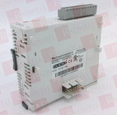 AutomationDirect C0-08TD1 CLICK 8-Point DC Sinking Output Module 3.3-27VDC NEW