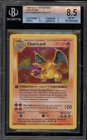 Pokemon Charizard Base Set Shadowless 1st Edition Holo Rare #4 BGS 8.5