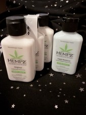 Hempz Body Moisturizer Lot 3 Original  1 Triple Moisture 2.25oz Travel NEW