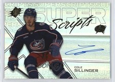 2024-25 SPx Superscripts Cole Sillinger #SS-CS Auto 13og