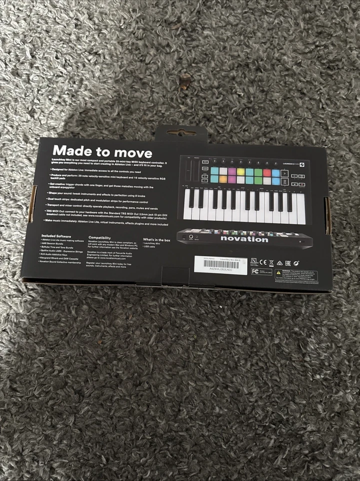 Novation Launchkey Mini Mk3 25 Mini-key Midi Keyboard Controller - Image 2 of 2