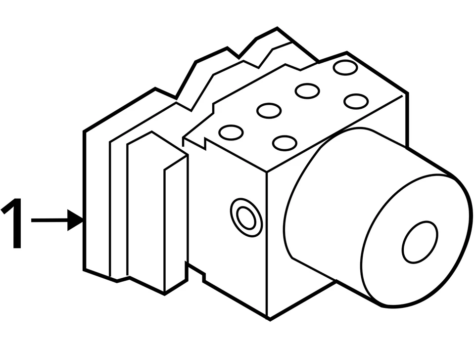 Conjunto de actuador y bomba de pieza de freno antibloqueo para Kia Soul 12-13 Foto 4 de 4