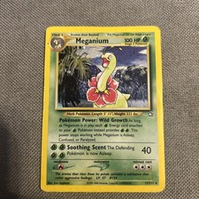 Meganium Holo 11/111 Neo Genesis Unlimited Edition on eBay