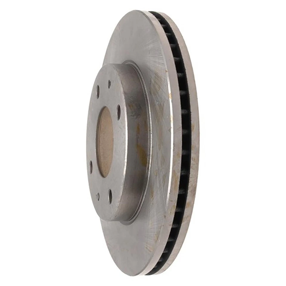 Kit de rotores de freno delanteros + pastillas de cerámica y herrajes para Hyundai Elantra 1998 Foto 3 de 4