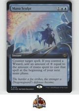FOIL MANA SCULPT (EXTENDED ART) SECRETS OF STRIXHAVEN MAGIC: THE GATHERING NM/M