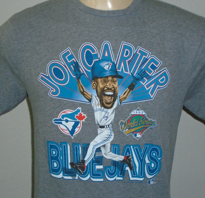 Joe Carter Toronto Blue Jays Mitchell & Ness 1993 World Series T