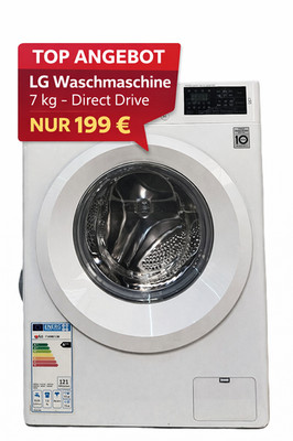 LG F14WM7LN0 Waschmaschine 7 kg 1400 weiß | 12 Monate Garantie