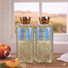 Bath  Body Works - At the Beach Shea  Vitamin E Body Wash 10 oz 2 Pack 