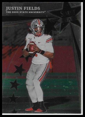 2022 Panini Select Draft Picks Select Stars #SS-JF Justin Fields