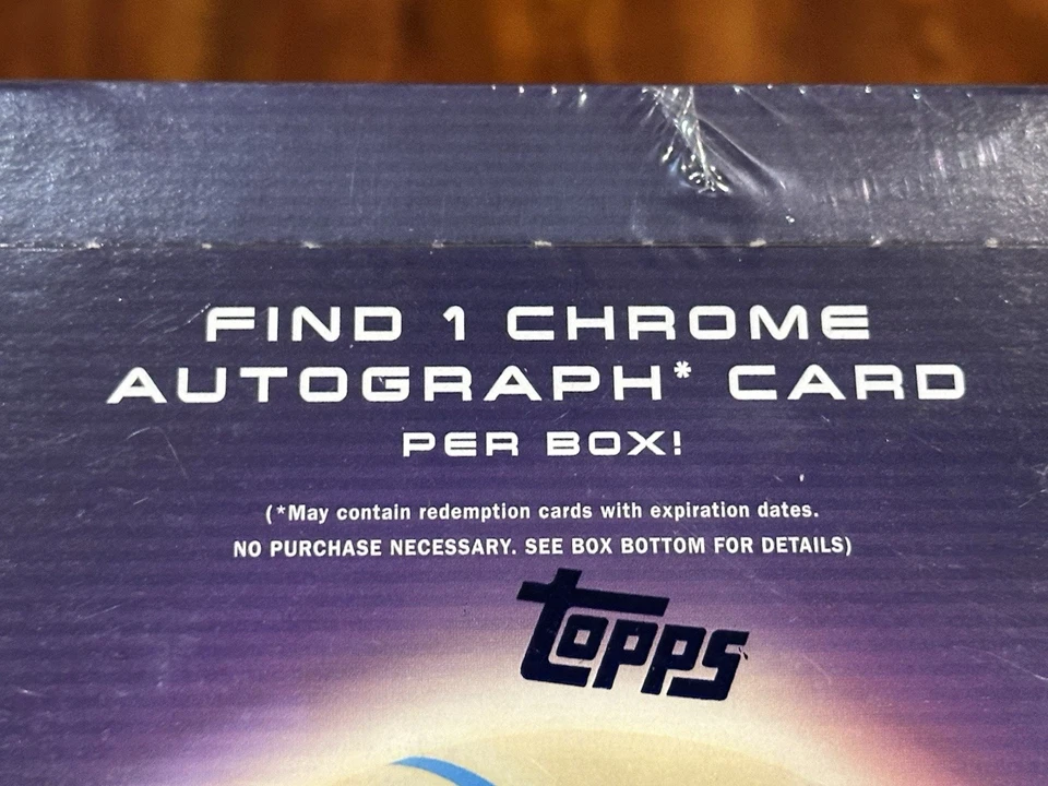 2021 Topps Finest NBA Basketball Hobby Box Chrome Auto 18 Packs - New & Sealed! - Image 2 of 4