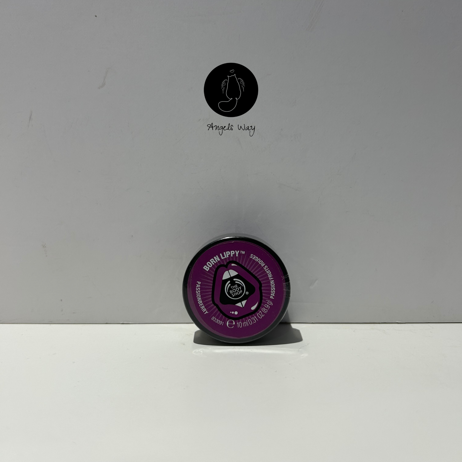 The Body Shop Born Lippy Passionberry Lip Balm 10ml Discontinued