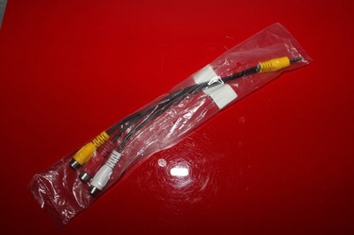 3,5mm Klinke auf Cinch Adapter 3-fach Audio/Video/TV/DVD Adapter