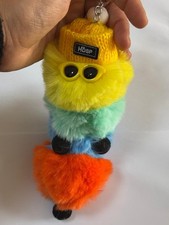 Kawaii Plush Keychain Cute Furry Doll Bag Charm Soft Toy Keyring Gift Colorful