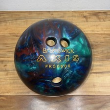 Brunswick Axis Bowling Ball Multicolor Marble Swirl 10 LB