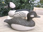 Ron Koch Pair of Bufflehead Duck Decoys Omro WI  — photo 1