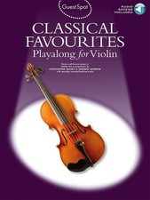 Classical Favorites for Violin Solo Sheet Music Play-Along 11 Pieces Book Audio