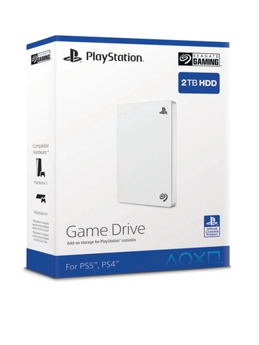 Seagate External Portable Hard Drive for PlayStation Console 2TB USB STGD2000102 - 第 1/5 張圖片