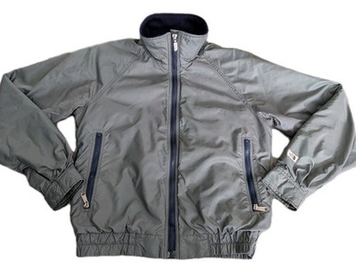 Vtg 80s The North Face White Label Jacket Men s S/M USA Made Gray Fleece Lined