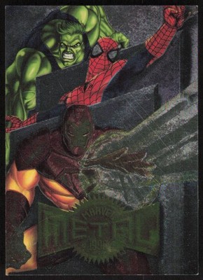 1995 Metal Marvel Checklist Card #138