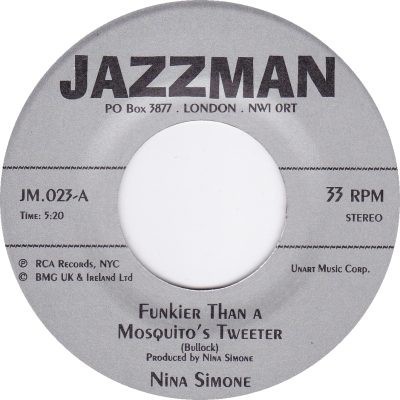 Nina Simone - Funkier Than A Mosquito's Tweeter / Save Me - Vinyl Rec - F4593z