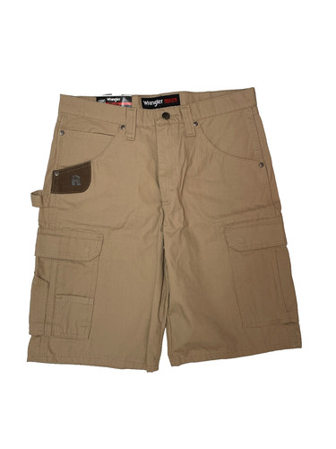 WRANGLER WORKWEAR HERREN 32 RANGER RELAXED FIT HEAVY RIPSTOP CARGO ARBEITSSHORTS