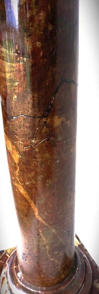 Французские мраморные колонные пьедесталы, около 1900 г. - Изображение 3 из 4