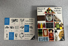 Vintage House Of Cards German Charles Eames Wolken Kuckucks Haus Great RARE