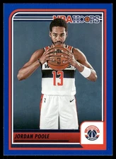 2023-24 Hoops #137 Jordan Poole Blue