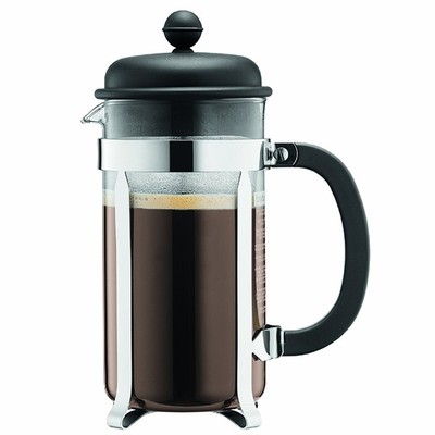 Bodum Französische presse 8 tassen 1l schwarz