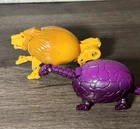 Astrolion and Dinosorb Meteorbs 1986 Vintage MOTU Creatures That Transform