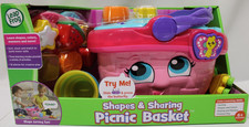 LeapFrog Shapes and Sharing Picnic Basket Brand new