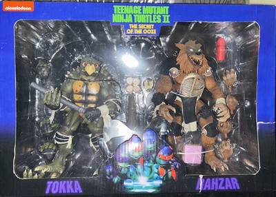 NECA action figure TMNT Secret of the Ooze Tokka & Rahzar 2 pack complete