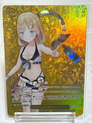 Vtuber Weiss Schwarz Summer Splash Party Watson Amelia Holo Rare Card