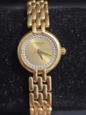 Raymond Weil Geneve 5806-2 Watch Quartz 18k Gold E-Plated