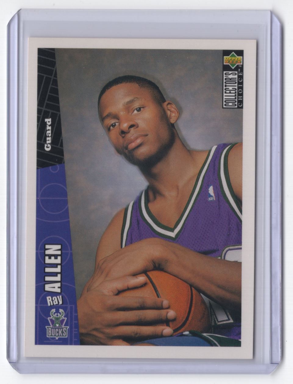 1996-97 Collector's Choice Ray Allen Rookie Milwaukee Bucks #278
