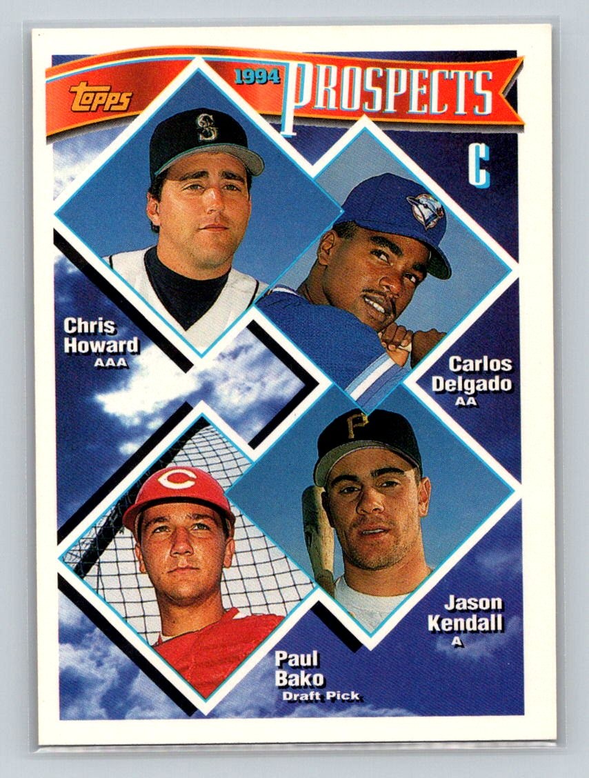 1994 Topps #158 SS Prospects  (Miller / Wilson / Derek Jeter / Neal)