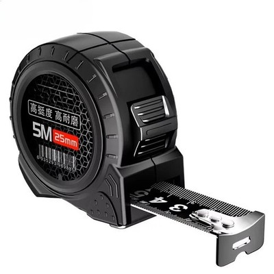Metric Measuring Tape Self Locking Fluorescent Steel Tape Measure High Precision
