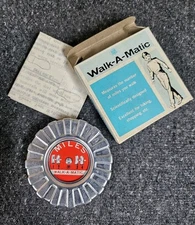1969 Walk-A-Matic Pedometer NIB w/ Instructions Made In Japan 76333
