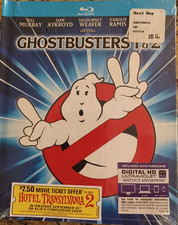 Ghostbusters 1 2 Blu-Ray, Remastered, Digibook Collectors Ed, NEW, SEALED.