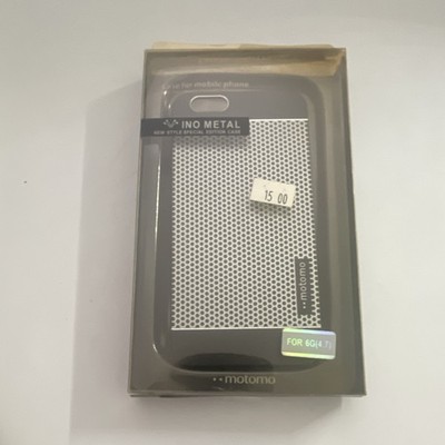 motomo Metal Lightweight Hard Back Case for 6G (4.7) Black White
