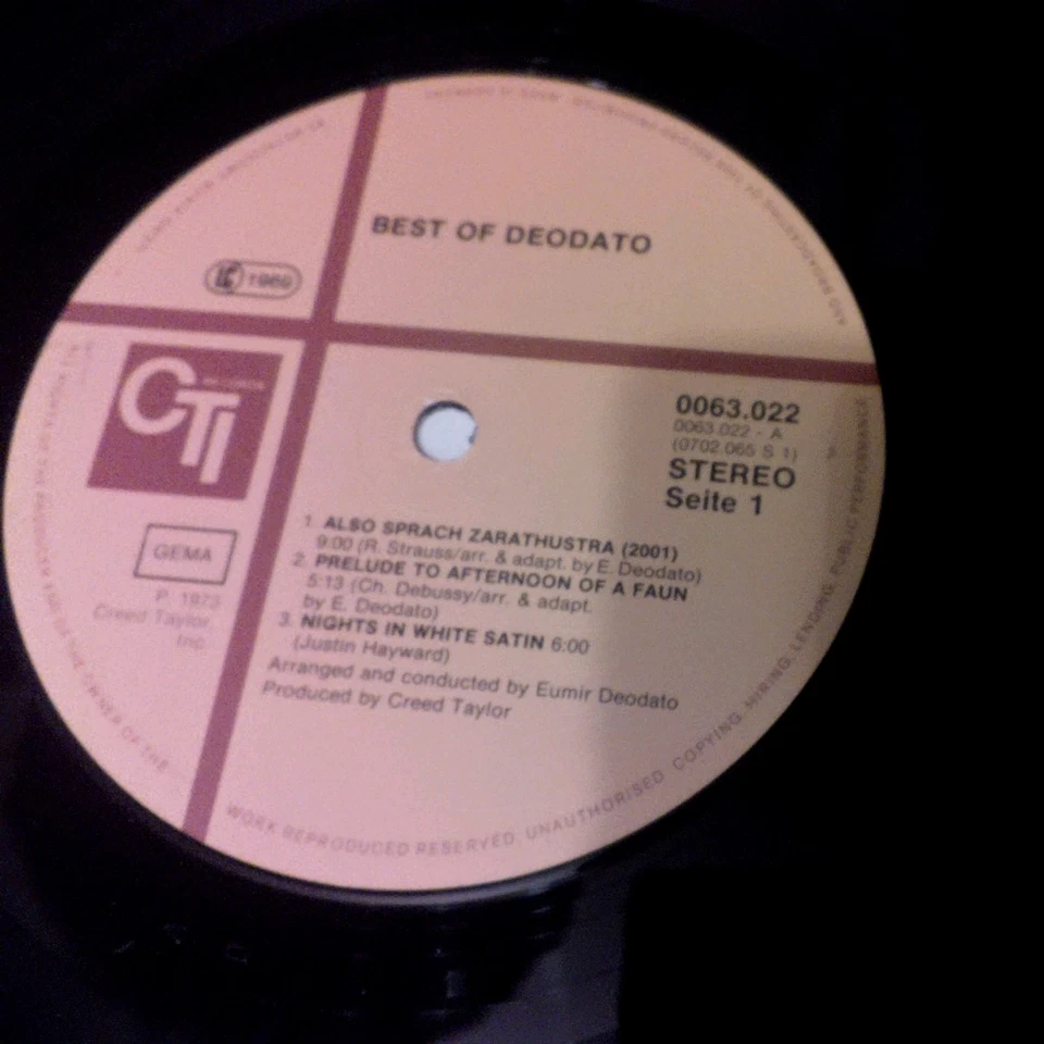 Best Of Deodato - Bild 4 von 4