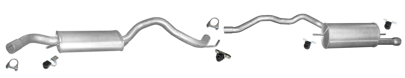 Silencieux d'échappement pour VW Transporter T4 2.5 Syncro