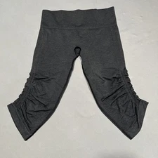 Women's Lululemon Ebb and Flow Crop Size 6 Dark Grey -4985
