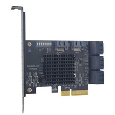 PCIe to SATA Adapter 8 Port Expansion Card Desktop PC HDD DVD Drive Controller
