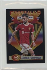 2021-22 Topps Finest Flashbacks UCL Black Refractor /25 Bruno Fernandes #19 8d2