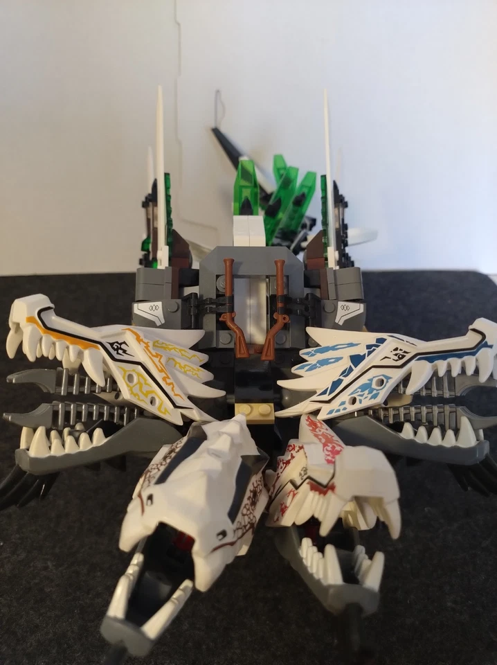 LEGO 9450 Ninjago Rückkehr des 4-köpfigen Drachen NUR Drache - Bild 4 von 4