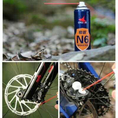 Motorcycle Pit Dirt Bike Brake Pads Disc Rotor Oil Grease Dirt