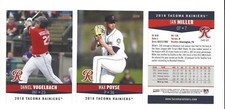 2018 TACOMA RAINIERS TEAM SET COMPLETE MINOR AAA SEATTLE MARINERS