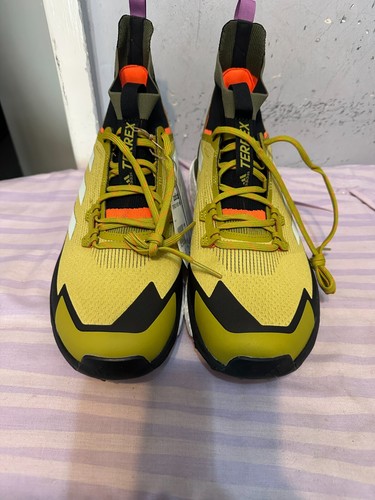 Adidas Terrex Free Hiker 2 Para hombres Senderismo Pulso GZ0681 Oliva Lino Verde Zapatos Auténticos - Imagen 4 de 13