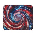 Mouse Pad (Rectangle) Vortex of Red, White and Blue Design 9, Gift